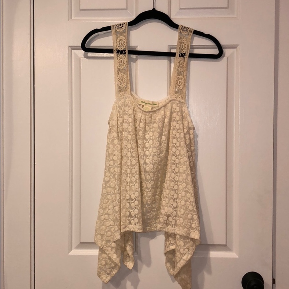 URBAN OUTFITTERS lace tank top